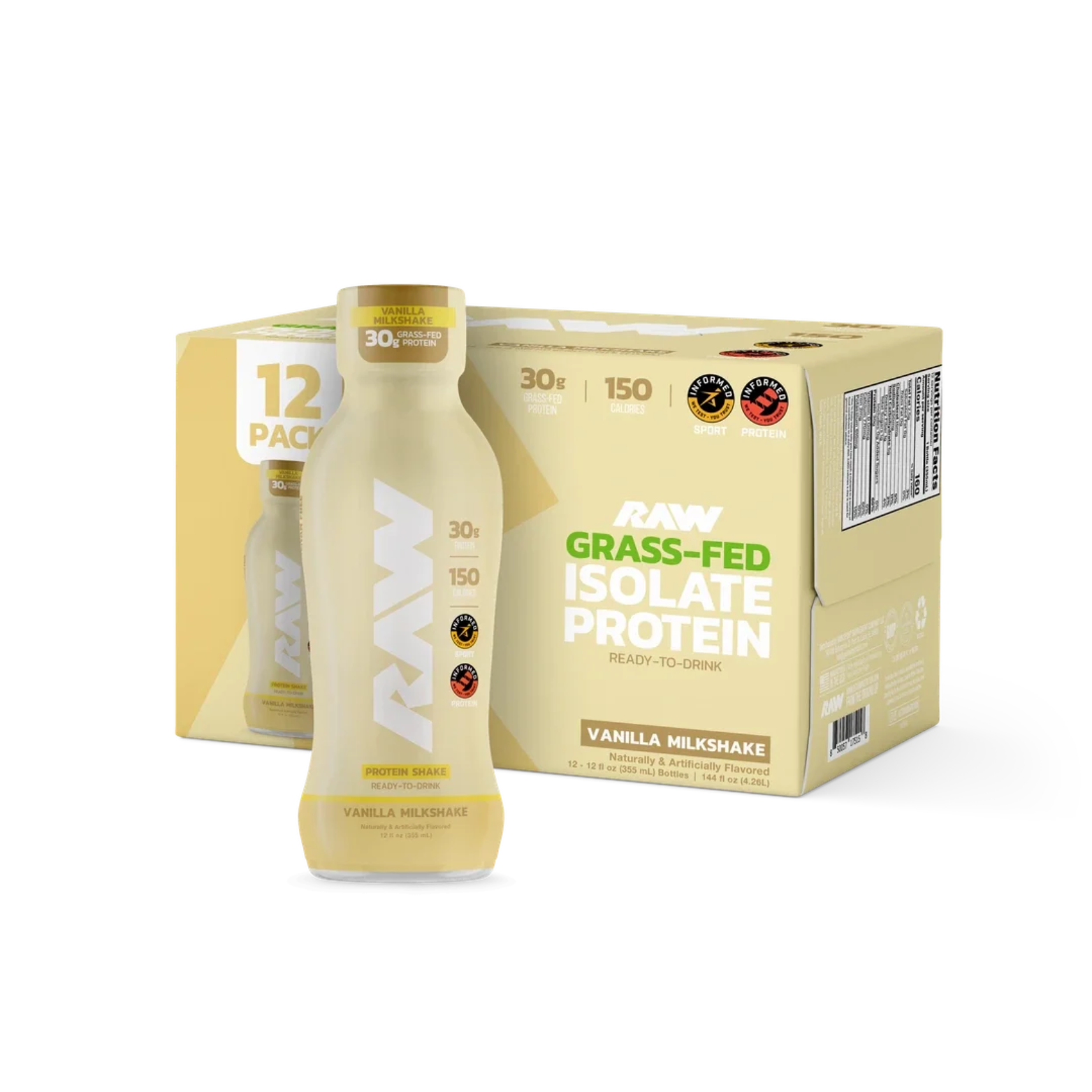 RAW GRASS FED WHEY ISOLATE RTD