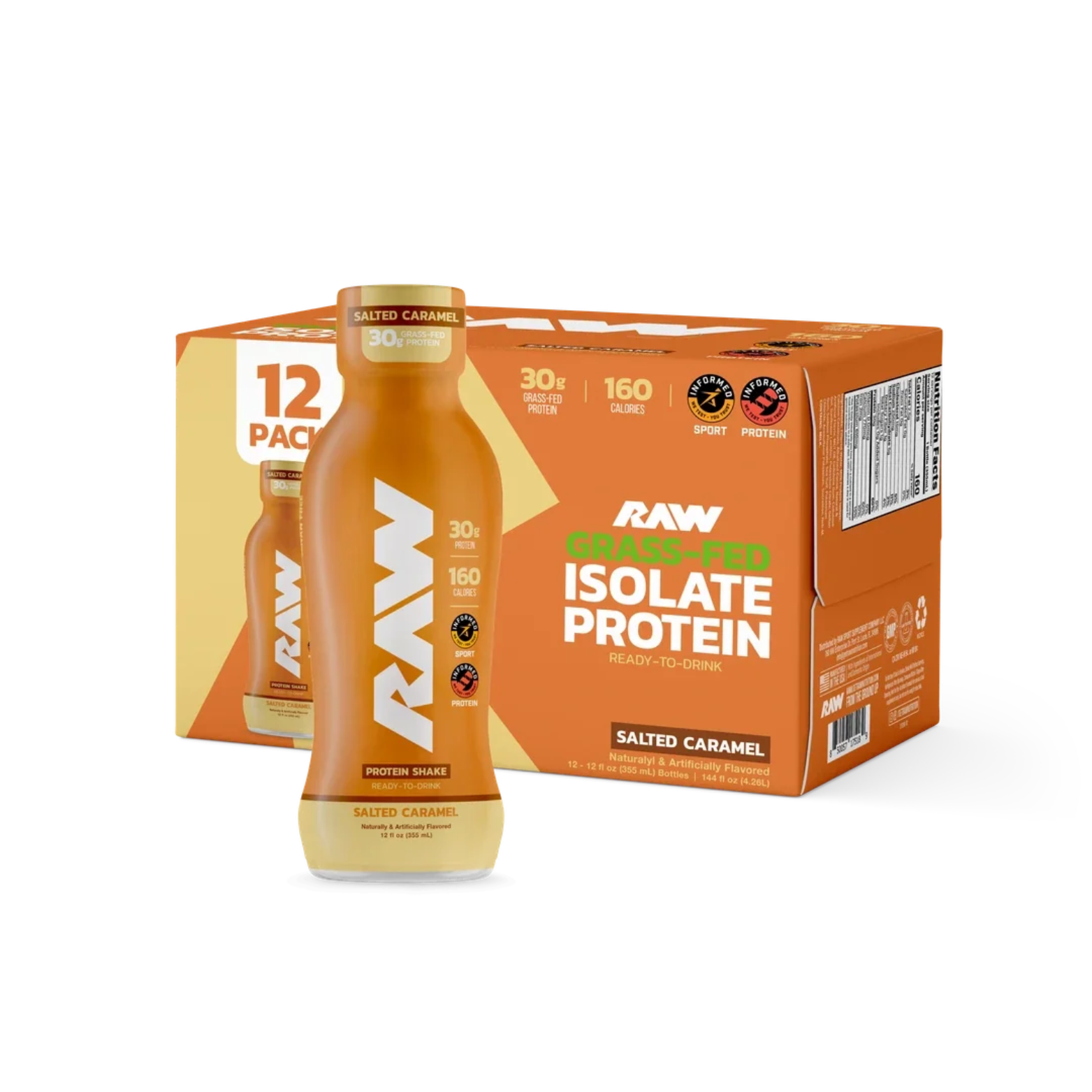 RAW GRASS FED WHEY ISOLATE RTD