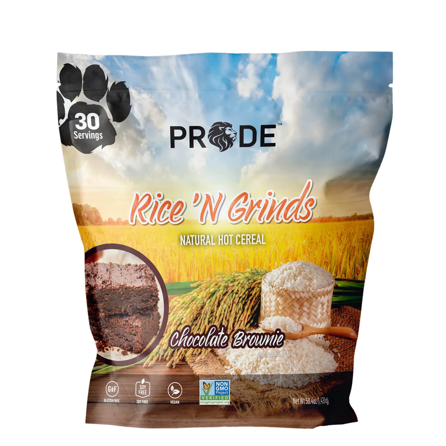 Rice 'N Grinds - Natural Hot Rice Cereal