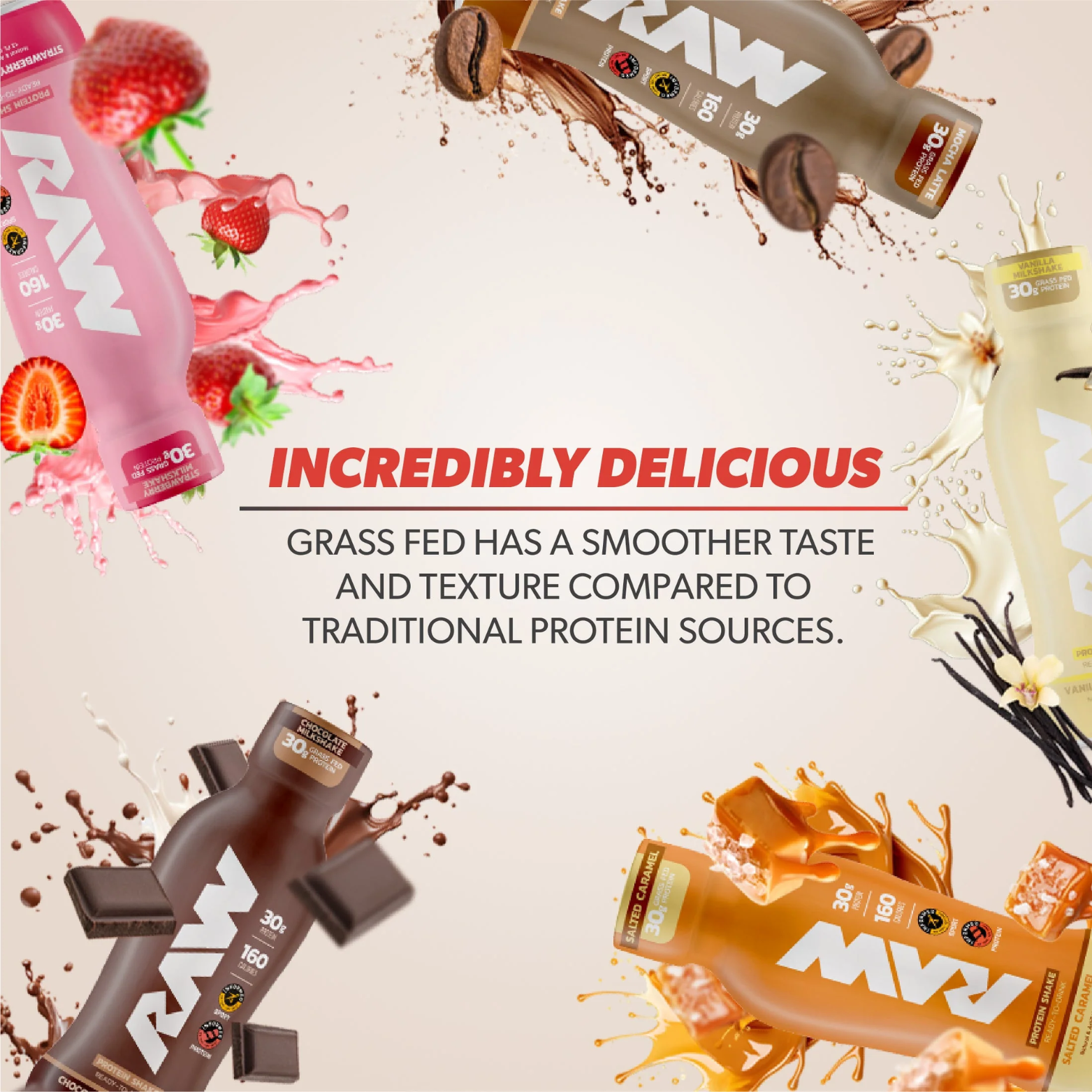 RAW GRASS FED WHEY ISOLATE RTD