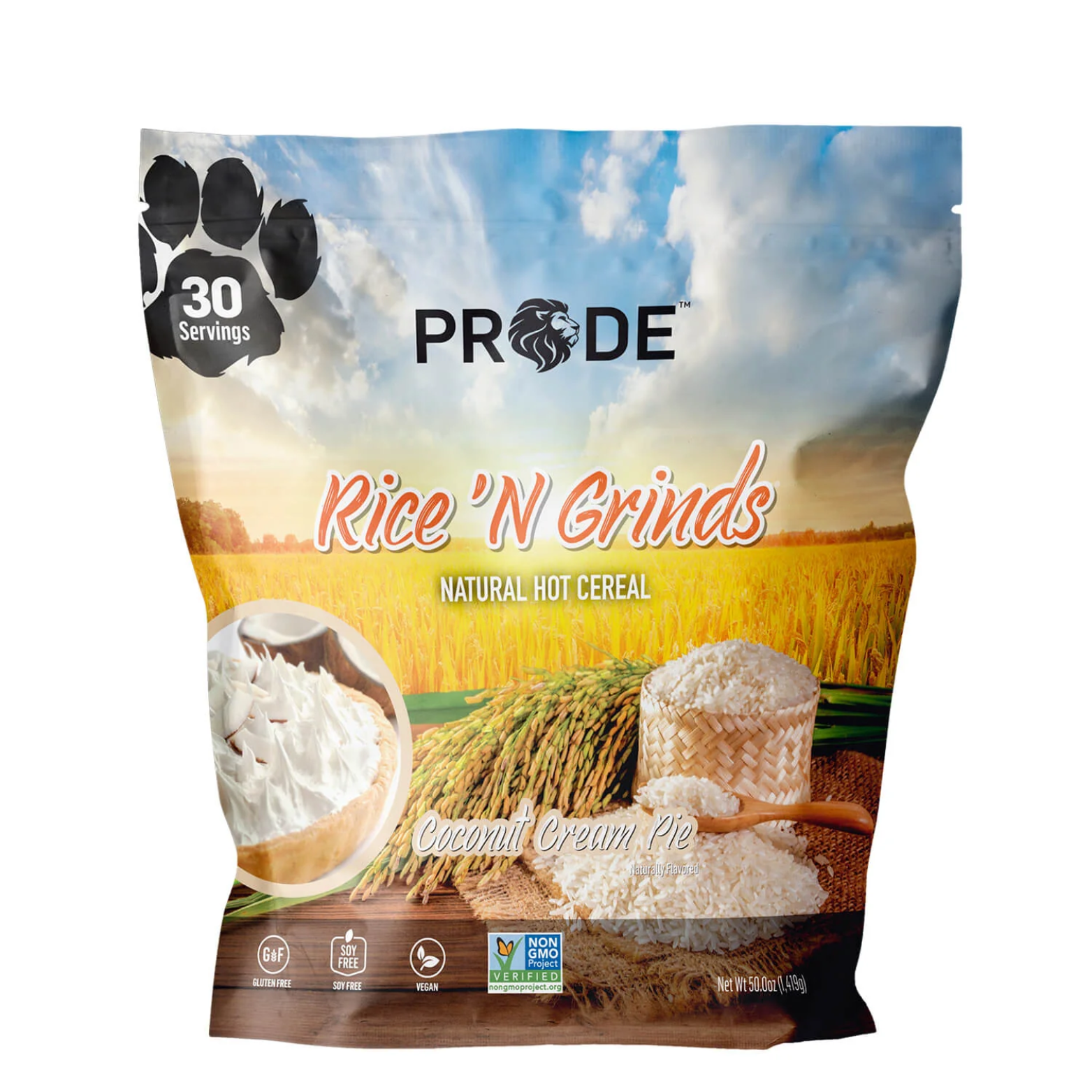 Rice 'N Grinds - Natural Hot Rice Cereal