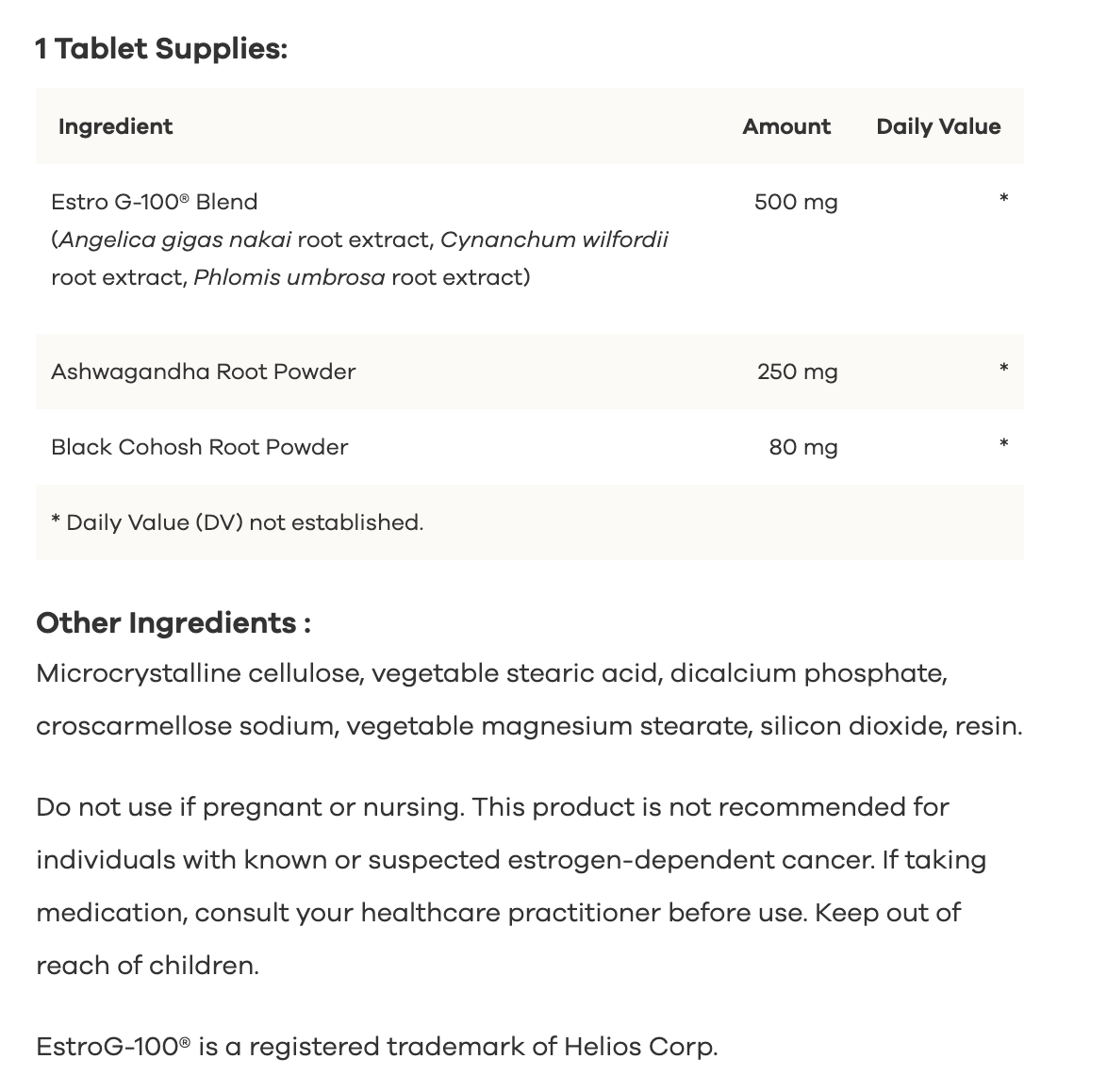 Menopause Support - 90 Capsules