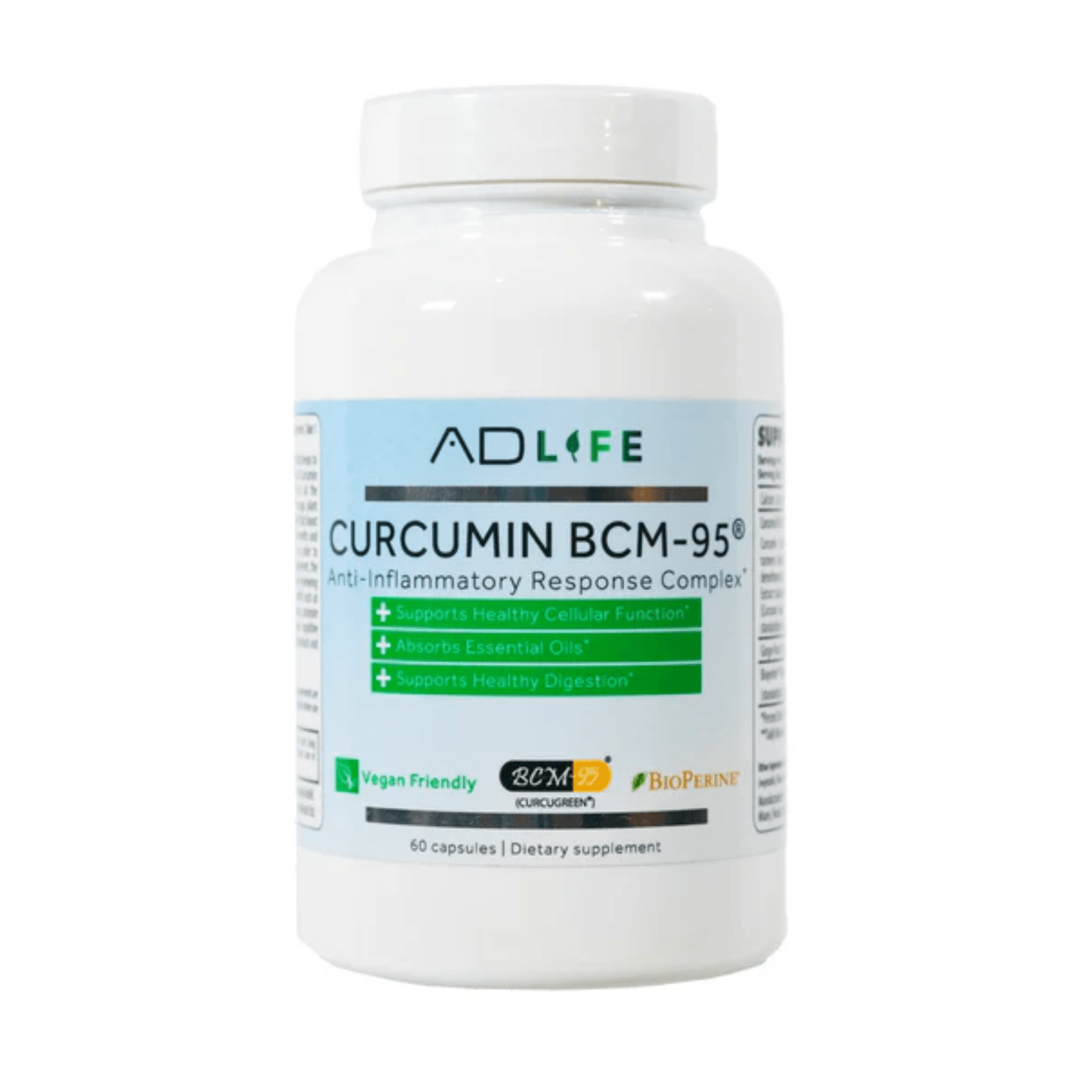 BCM - 95 CURCUMIN ANTI - INFLAMMATORY SUPPORT - 60 Serving - Competitive Edge Nutrition