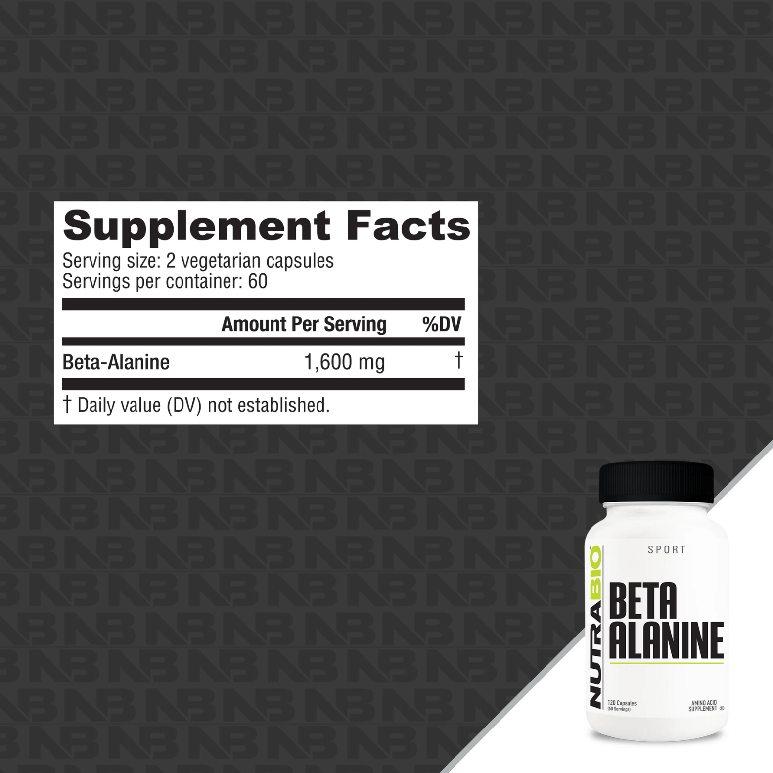 Beta - Alanine Capsules - 120 Serving - Competitive Edge Nutrition