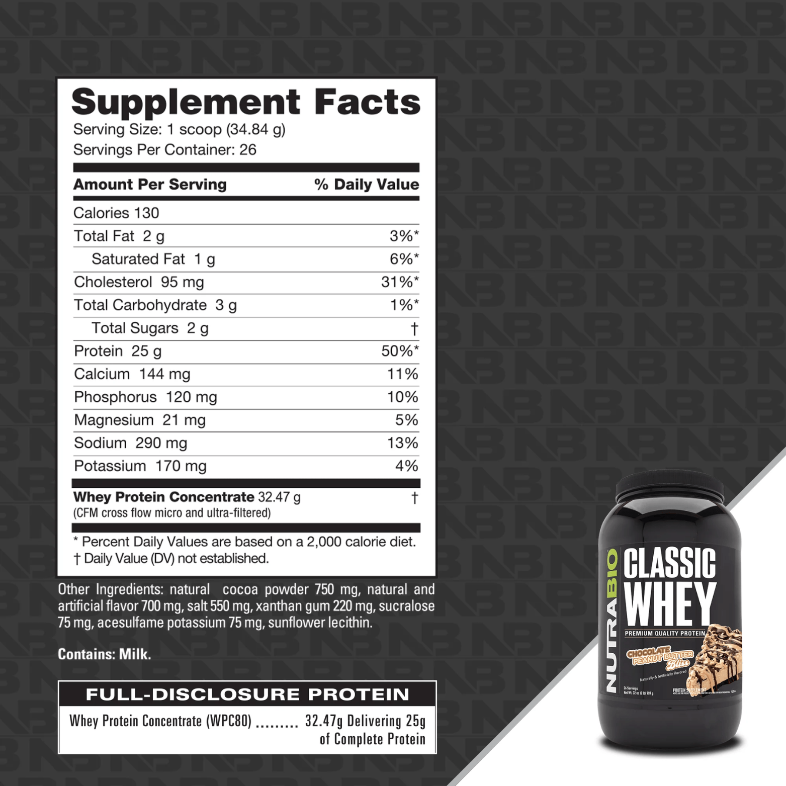 CLASSIC WHEY PROTEIN - 2lbs - Competitive Edge Nutrition