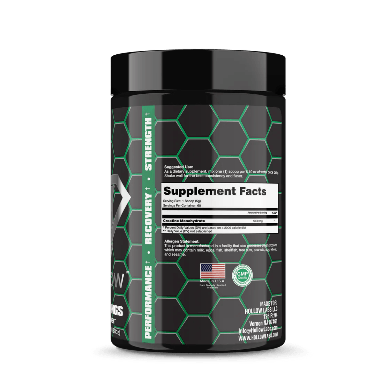CREATINE MONOHYDRATE - 60 Serving / 300 grams - Competitive Edge Nutrition