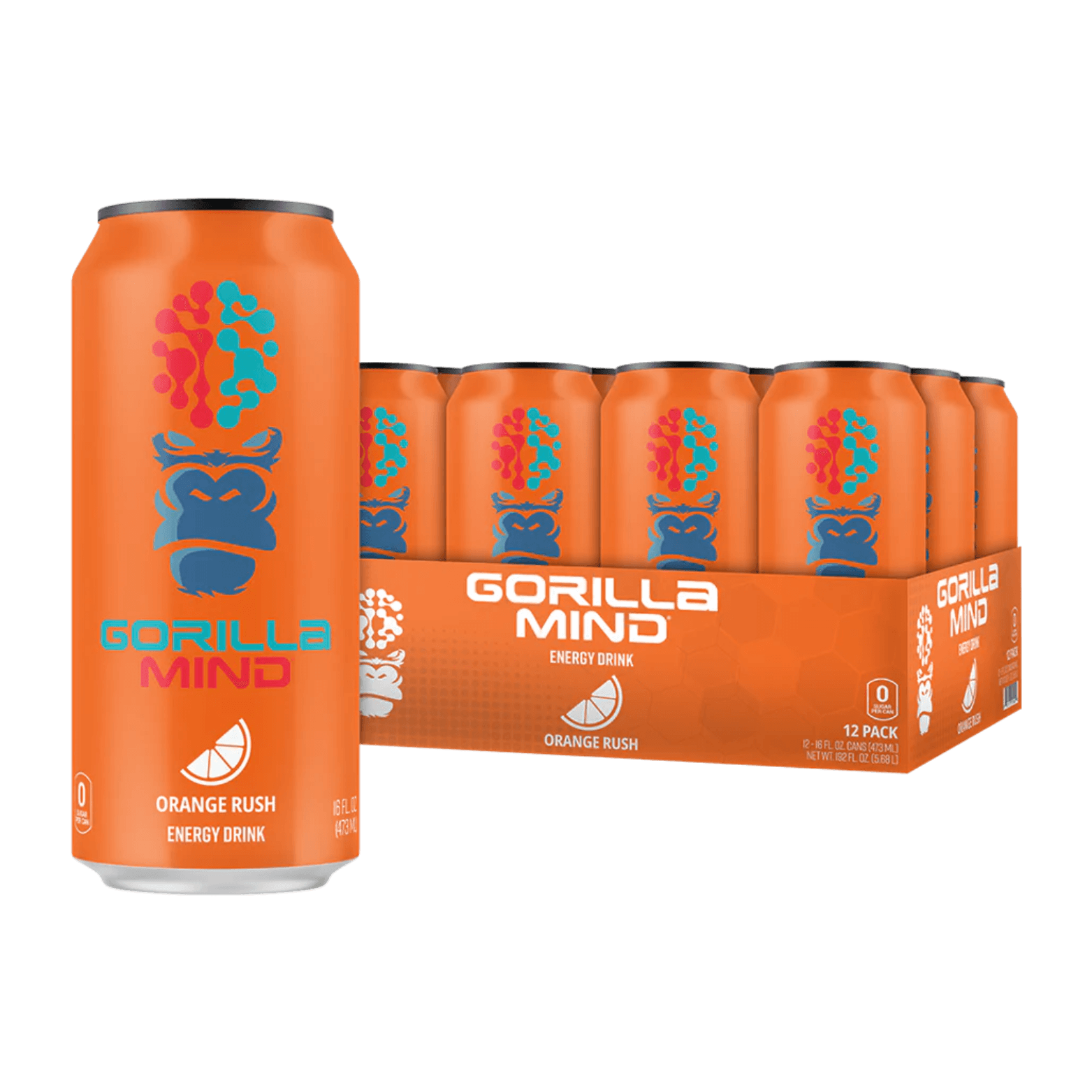 Gorilla Mind Energy Drinks - Competitive Edge Nutrition