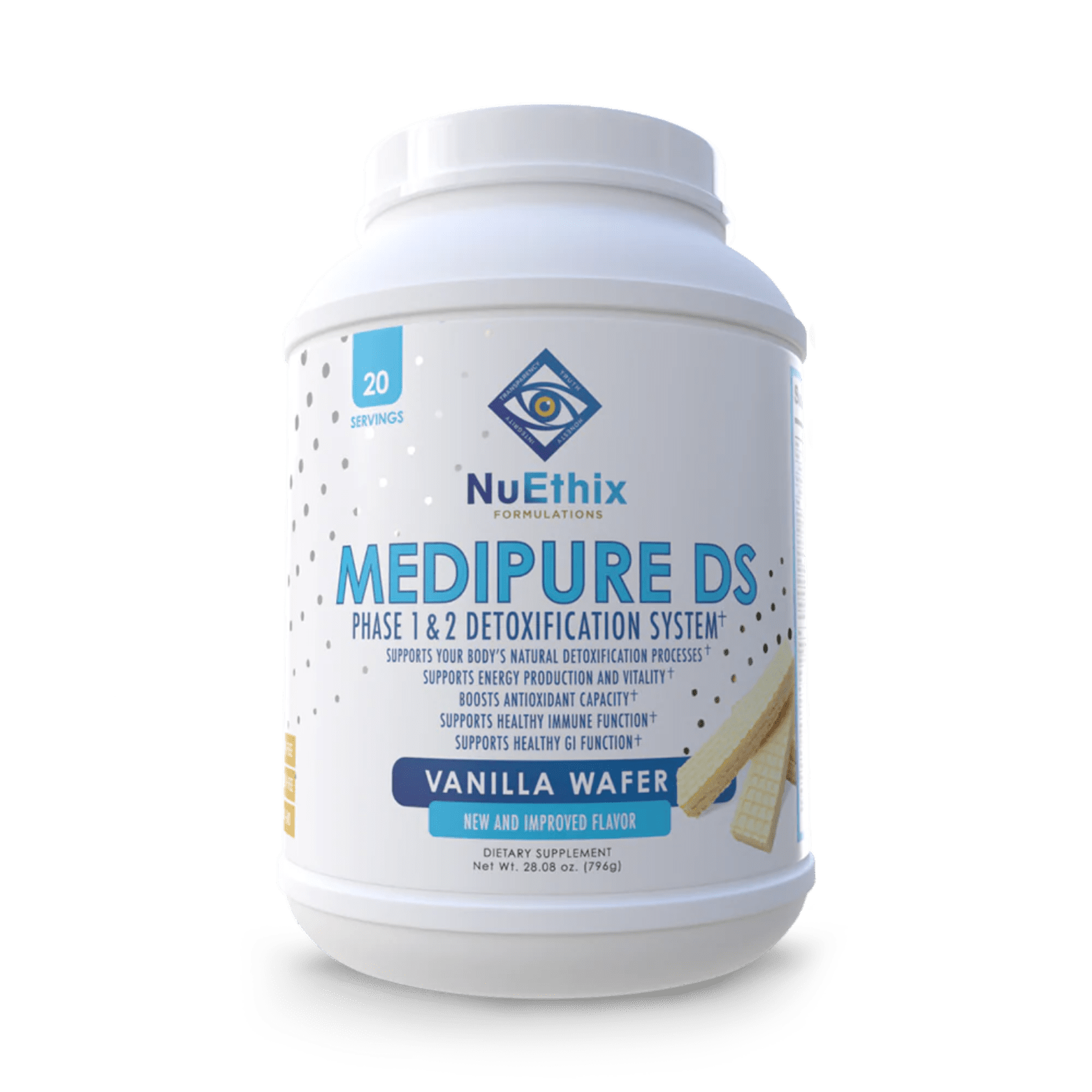 MEDIPURE DS Phase 1 & 2 Detoxification System - 20 - 21 serving - Competitive Edge Nutrition